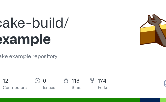GitHub - Cake-build/example: Cake Example Repository