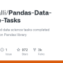 GitHub - KeithGalli/Pandas-Data-Science-Tasks: Set Of Real World Data ...