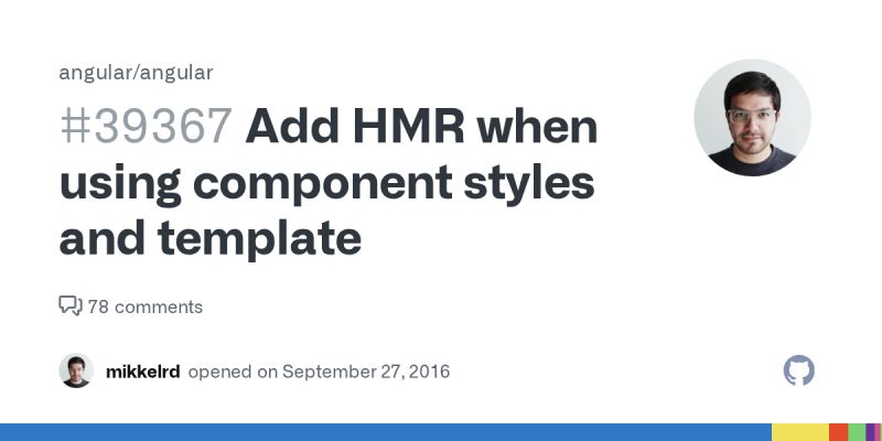 Add Hmr When Using Component Styles And Template Issue 39367 - Abstract Photo Collection - Retina Quality