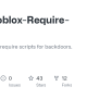 GitHub - V60x/Roblox-Require-Scripts: A Collection Of Require Scripts ...