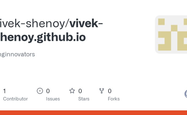 GitHub - Vivek-shenoy/vivek-shenoy.github.io: Bnginnovators