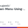 GitHub - Codingbugweb/Dropdown-Menu-Using-HTML-CSS-and-JavaScript