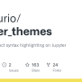 GitHub - Merqurio/jupyter_themes: A Plugin To Select Syntax ...