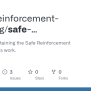 GitHub - Safe-Reinforcement-Learning/safe-reinforcement-learning ...
