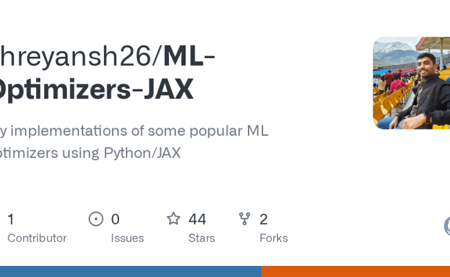 GitHub - Shreyansh26/ML-Optimizers-JAX: Toy Implementations Of Some ...