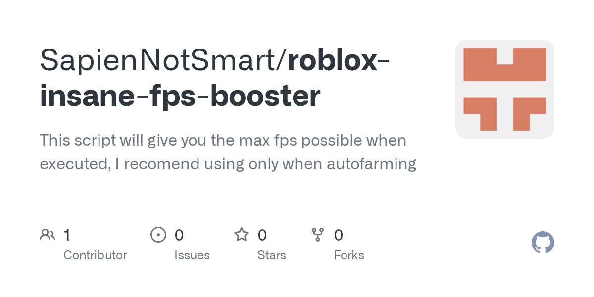 Roblox Insane Fps Booster Fps Booster Script At Main Roblox Insane Fps Booster