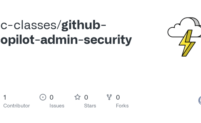 GitHub - Cc-classes/github-copilot-admin-security