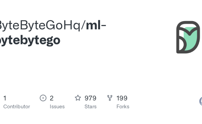 GitHub - ByteByteGoHq/ml-bytebytego