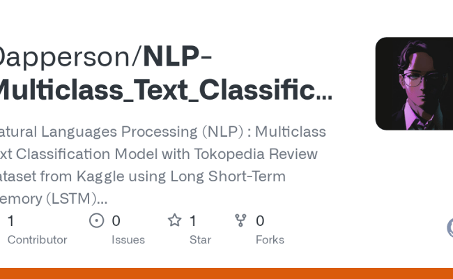 GitHub - Dapperson/NLP-Multiclass_Text_Classification: Natural ...
