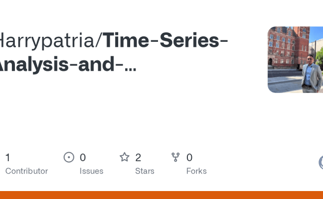 GitHub - Harrypatria/Time-Series-Analysis-and-Forecasting-in-Python