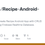 GitHub - Arsltech/Recipe-Android-App: Learn How To Create Recipe ...
