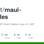 GitHub - Dotnet/maui-samples: Samples For .NET Multi-Platform App UI ...