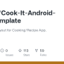 GitHub - Dytlabs/Cook-It-Android-XML-Template: Android Xml Layout For ...