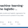 GitHub - Ijaravi/machine-learning-using-the-logistic-regression-: Herre ...