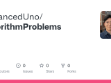 Github Advanceduno Algorithmproblems