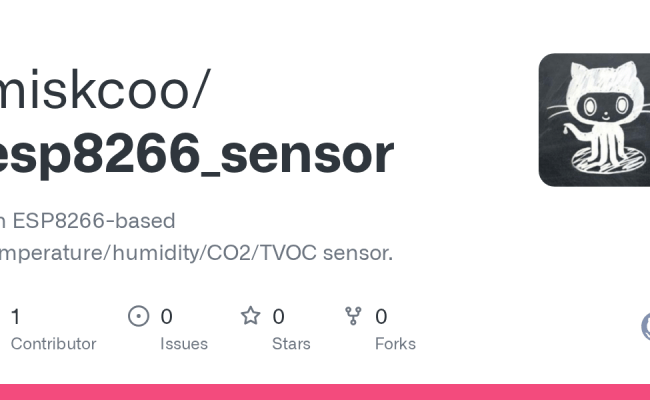 GitHub - Miskcoo/esp8266_sensor: An ESP8266-based Temperature/humidity ...
