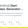 GitHub - WorkWithAfridi/Dart-Data-Class-Generator-VSCODE-Extension: Create Dart Data Classes ...