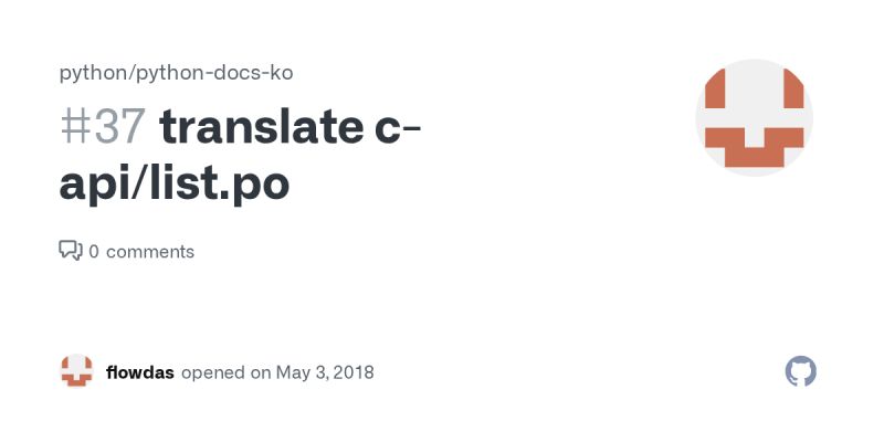 Translate C Api Type Po Issue 2053 Python Python Docs Es Github - Best Abstract Designs in 4K
