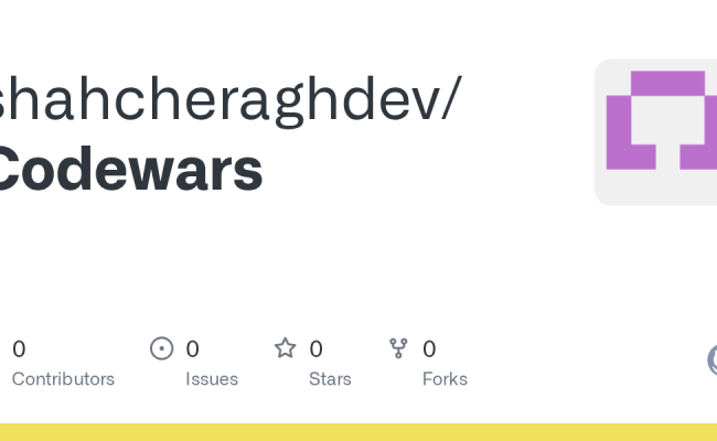GitHub - Shahcheraghdev/Codewars