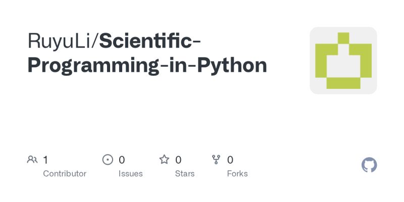 Github Jbteves Scientificprogrammingpython Scientific Programming In Python Basics - Colorful Art Collection - 8K Quality