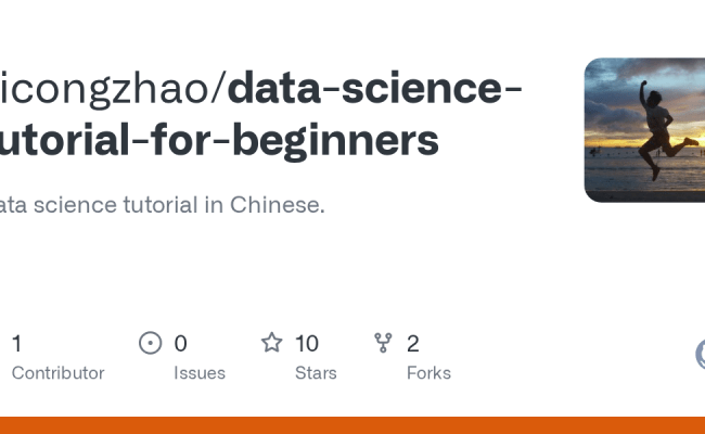 GitHub - Sicongzhao/data-science-tutorial-for-beginners: Data Science ...