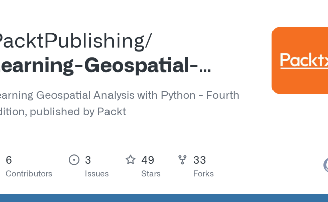 GitHub - PacktPublishing/Learning-Geospatial-Analysis-with-Python ...