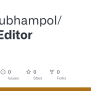 GitHub - Meshubhampol/Text-Editor