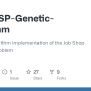 GitHub - Irvel/JSSP-Genetic-Algorithm: A Genetic Algorithm ...