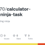 GitHub - Rahul2870/calculator-coding-ninja-task: Project For Coding Ninja