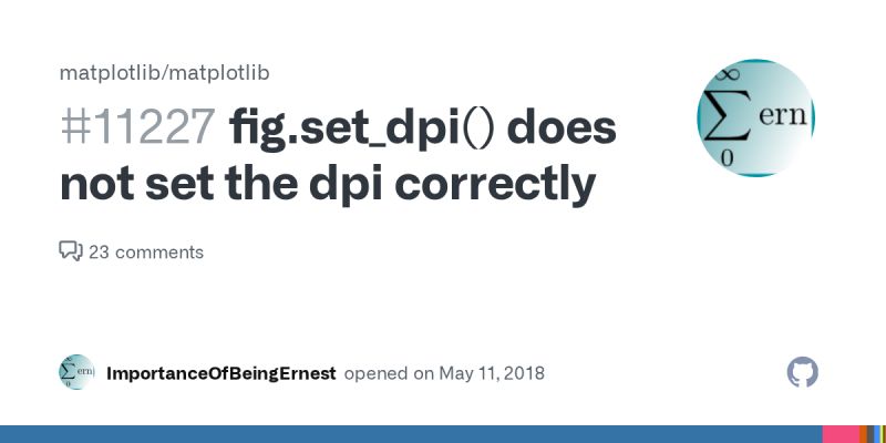 Fig Set Dpi Does Not Set The Dpi Correctly Issue 11227 Matplotlib Matplotlib Github - Amazing High Resolution Space Textures | Free Download