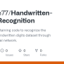 GitHub - Go-hyun77/Handwritten-Digits-Recognition: Repository ...