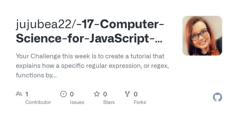 Github Krutipatel07 Regex Tutorial Computer Science For Javascript Challenge Regex Tutorial - Best Landscape Pictures in Full HD