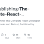 GitHub - PacktPublishing/The-Complete-React-Developer-Course-with-Hooks ...