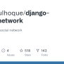 GitHub - Manjurulhoque/django-social-network: Django Based Social Network