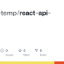 GitHub - Simple-temp/react-api-project