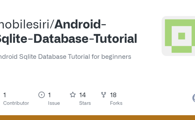GitHub - Mobilesiri/Android-Sqlite-Database-Tutorial: Android Sqlite ...