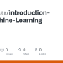 GitHub - Iremkosar/introduction-to-Machine-Learning