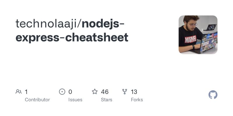Github Jinpengh Cheatsheet Nodejs Mongodb Express Experience From Learning Nodejs - Retina Colorful Photos for Desktop