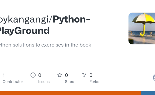 GitHub - Joykangangi/Python-PlayGround: Python Solutions To Exercises ...