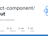 Github React Component Input React Input Component