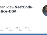 Github Shohan Dev Neetcode Practice Dsa