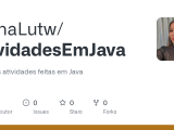 Github Annalutw Atividadesemjava Todas As Atividades Feitas Em Java