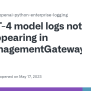 GPT-4 Model Logs Not Fully Appearing In ApiManagementGatewayLogs ...