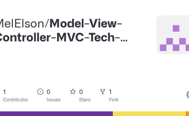 GitHub - MelElson/Model-View-Controller-MVC-Tech-Blog