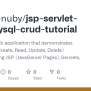 GitHub - Derrick-nuby/jsp-servlet-jdbc-mysql-crud-tutorial: Simple Java ...
