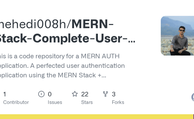 GitHub - Mehedi008h/MERN-Stack-Complete-User-Authentication-System-with-JWT: This Is A Code ...
