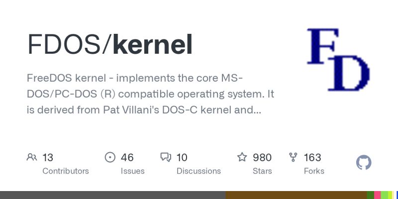 Github Codegear Freedoskernel Freedos Kernel Implements The Core - Premium Mountain Art Gallery - Mobile
