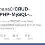 GitHub - Aripardhana0/CRUD-BASIC-PHP-MySQL-BOOTSTRAP: Source Code CRUD ...