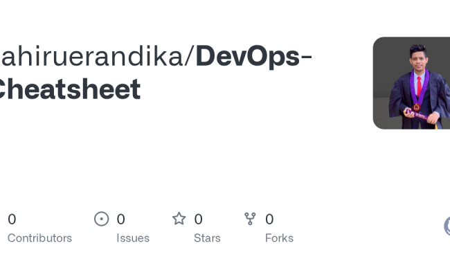 GitHub - Lahiruerandika/DevOps-Cheatsheet