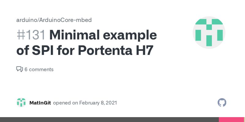 Analogreference Not Implemented For Portenta H7 Issue 161 Arduino Arduinocore Mbed Github - Download High Quality Abstract Texture | Retina